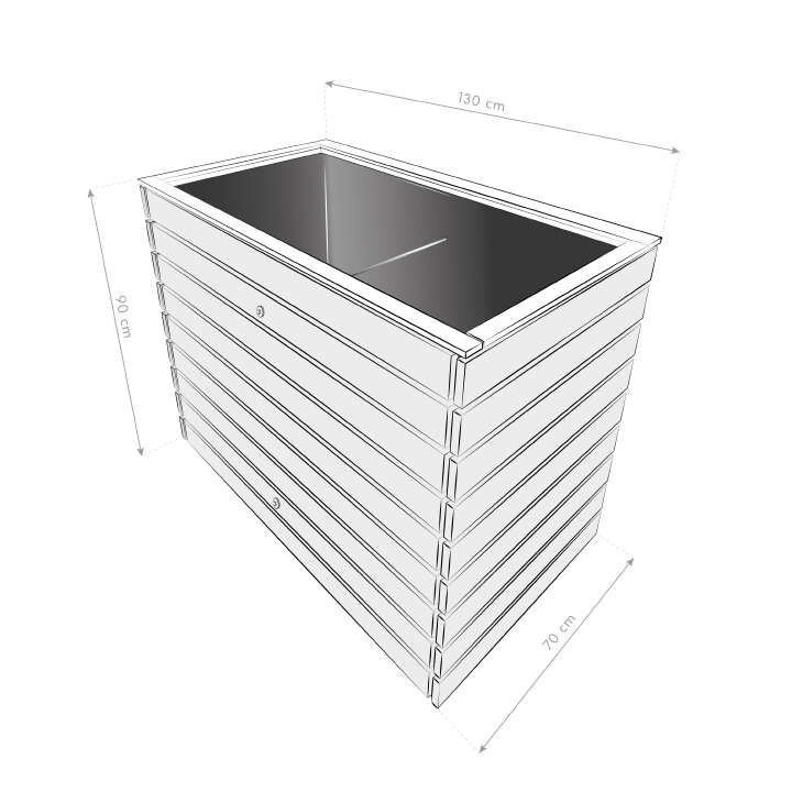 WESTMANN Hochbeet Asket